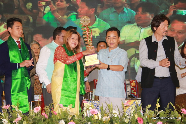 State Green Schools Award 2022 - Dumber Singh Limboo Memorial Government SS School Darap, West Sikki